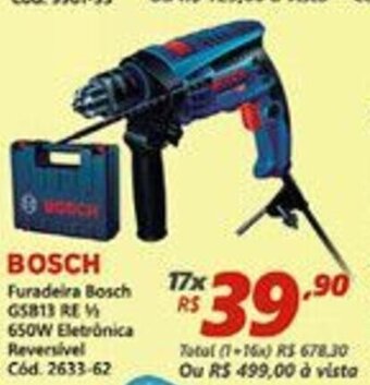 Lojas Becker Furadeira Bosch oferta