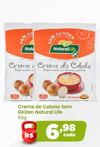 Creme de Cebola Sem Glúten Natural Life