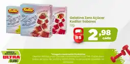Ultrabox Gelatina Zero Açúcar Kodilar Sabores oferta