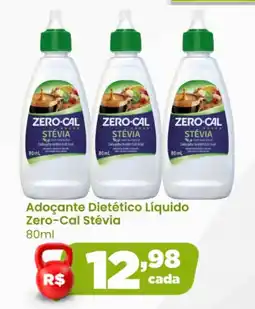 Ultrabox Adoçante Dietético Líquido Zero-Cal Stévia oferta