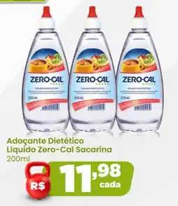 Ultrabox Adoçante Dietético Líquido Zero-Cal Sacarina oferta