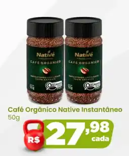 Ultrabox Café Orgânico Native Instantâneo oferta