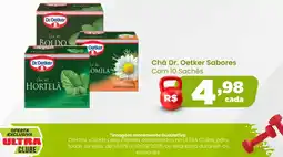 Ultrabox Chá Dr. Oetker Sabores oferta