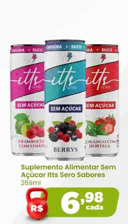 Ultrabox Suplemento Alimentar Sem Açúcar Itts Sero Sabores oferta