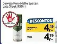 Tenda Atacado Puro - cerveja puro malte spaten lata sleek oferta