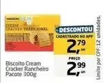 Tenda Atacado Rancheiro - biscoito cream cracker oferta
