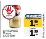 Tenda Atacado Pilsen - cerveja moema lata oferta