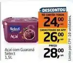 Tenda Atacado Select - açaí com guaraná oferta
