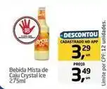Tenda Atacado Crystal - bebida mista de caju oferta