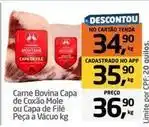 Tenda Atacado Montana - carne bovina capa de coxão mole ou capa de filé oferta