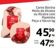 Tenda Atacado Montana - carne bovina miolo de alcatra ou alcatra com maminha oferta