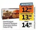 Tenda Atacado Aurora - hambúrguer faroeste burger churrasco oferta