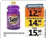 Tenda Atacado Sanol - desinfetante oferta
