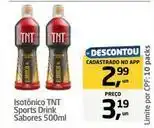 Tenda Atacado Tnt - isotônico tnt oferta