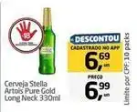 Tenda Atacado Stella - cerveja artois pure gold long neck oferta