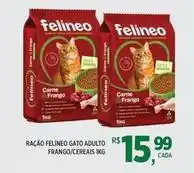 DB Supermercados Racao gato adulto frango/cereais oferta