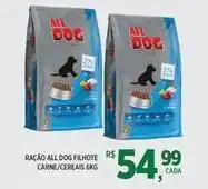 DB Supermercados Ração all dog filhote carne/cereais oferta
