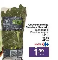 Carrefour mercado - couve manteiga