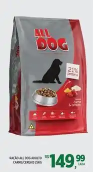 DB Supermercados 21 - ração dog adulto carne/cereais oferta