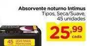 Carrefour Intimus - absorvente noturno oferta