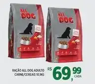 DB Supermercados 21 - ração all dog adulto carne/cereais oferta