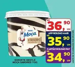 Roldão Nestlé - sorvete oferta