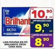 Brilhante - lava roupas em po