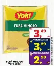 Roldão Yoki - fuba mimoso oferta