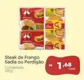 Novo Atacarejo Perdigão - steak de frango sadia oferta