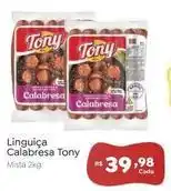 Novo Atacarejo Tony - linguiça calabresa oferta