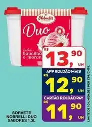 Roldão Nobrelli - sorvete duo oferta