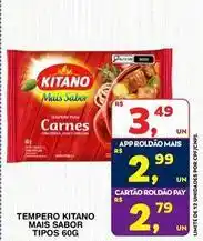 Roldão Kitano - tempero mais sabor tipos oferta
