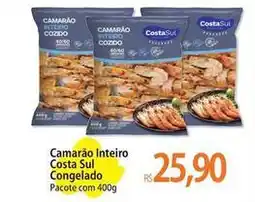 Atacadão Costa sul - camarão inteiro oferta