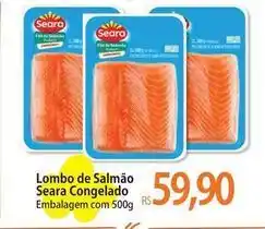 Seara - lombo de salmão congelado