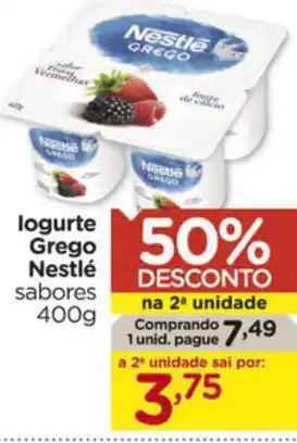 Carrefour Iogurte Grego Nestle 400g oferta