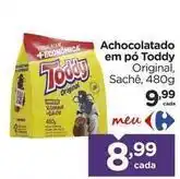 Carrefour Toddy - achocolatado em pó oferta