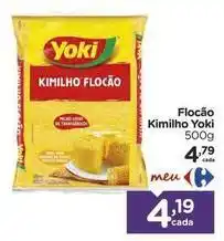 Carrefour Yoki - flocão kimilho oferta