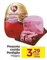 Carrefour Perdigão - presunto cozido oferta