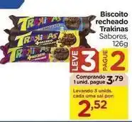 Carrefour Trakinas - biscoito recheado oferta