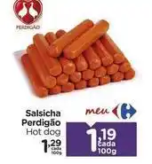 Carrefour Perdigão - salsicha oferta