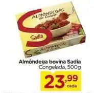 Carrefour Sadia - almondega bovina oferta