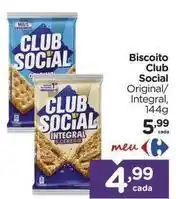 Carrefour Club social - biscoito oferta