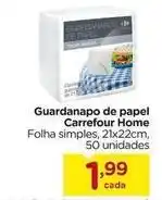 Carrefour Carrefour - guardanapos de papel oferta