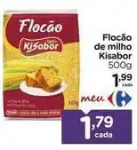 Carrefour Kisabor - flocão de milho oferta