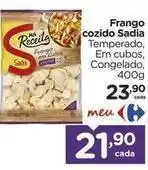Carrefour Sadia - frango cozido oferta