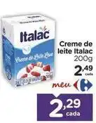 Carrefour Italac - creme de leite oferta