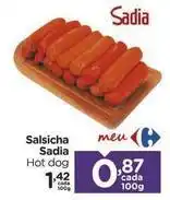 Carrefour Sadia - salsicha oferta