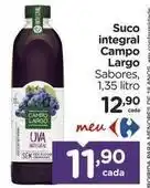 Carrefour Campo largo - suco integral oferta