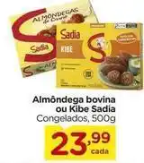 Carrefour Sadia - almôndega bovina ou kibe oferta