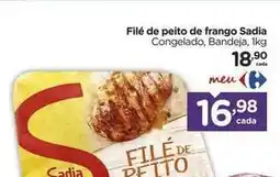 Carrefour Sadia - filé de peito de frango oferta